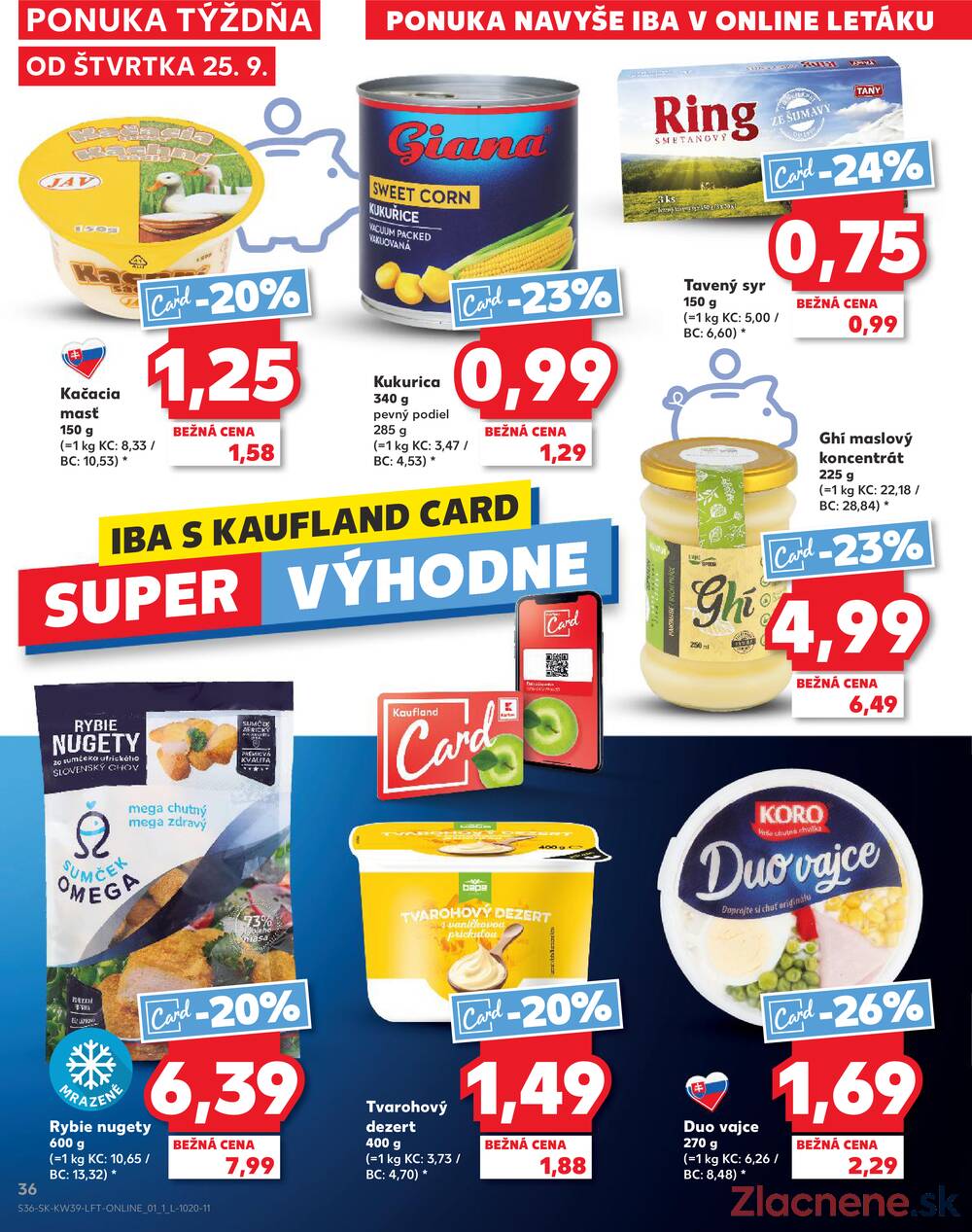 Leták Kaufland - Kaufland 25.9. - 1.10. - Kaufland Svidník - strana 36