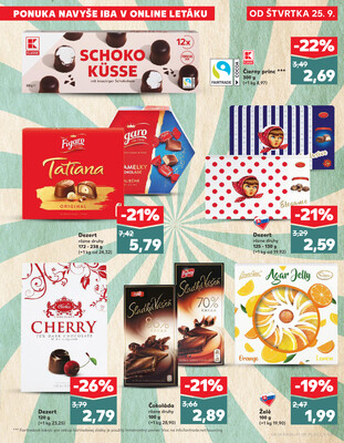 Kaufland 25.9. - 1.10. - Kaufland Svidník