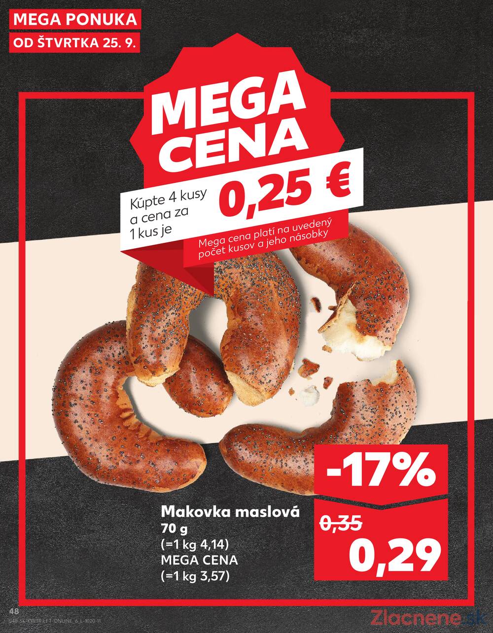 Leták Kaufland - Kaufland 25.9. - 1.10. - Kaufland Michalovce (Humenská cesta) - strana 48