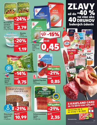 Kaufland 25.9. - 1.10. - Kaufland Michalovce (Humenská cesta)