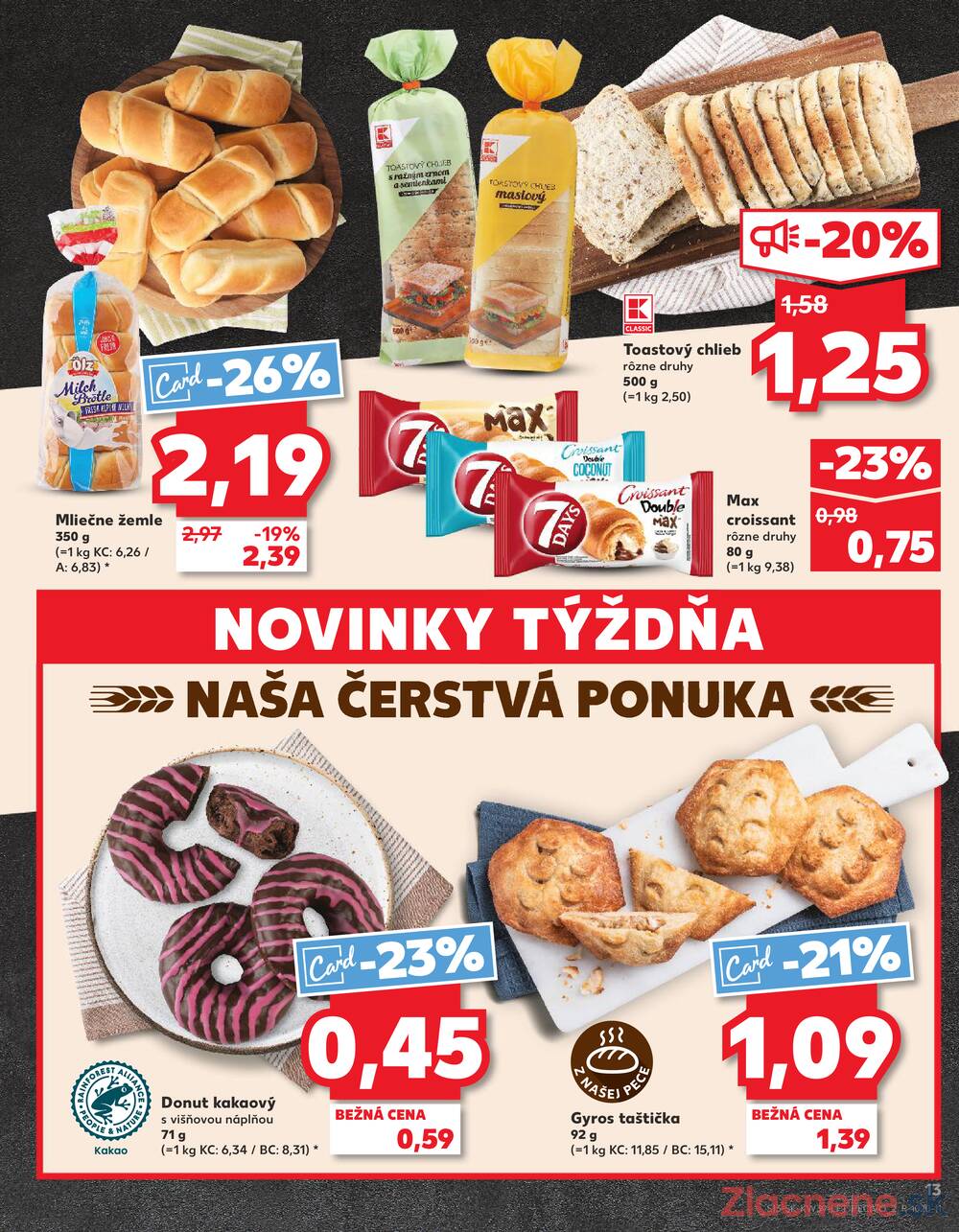 Leták Kaufland - Kaufland 25.9. - 1.10. - Kaufland Bratislava Danubia – Panónska cesta - strana 13