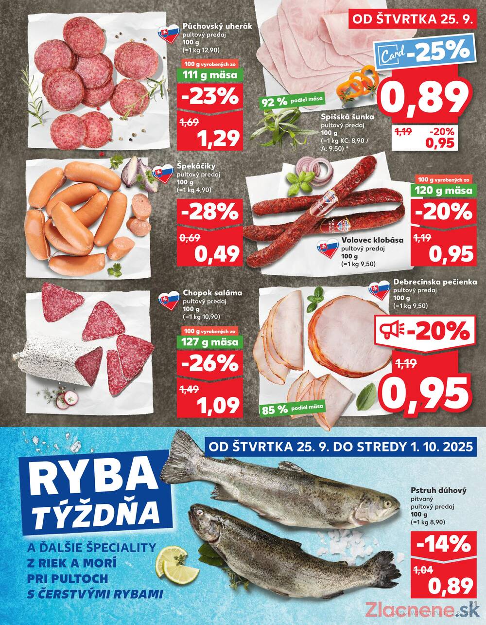 Leták Kaufland - Kaufland 25.9. - 1.10. - Kaufland Bratislava Danubia – Panónska cesta - strana 21