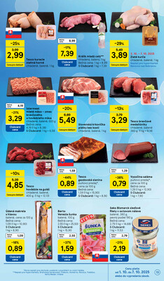 Tesco malé hypermarkety od 1.10. do 7.10.2025