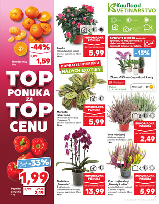 Kaufland 2.10. - 8.10. - Kaufland Púchov