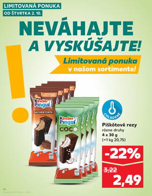 Kaufland 2.10. - 8.10. - Kaufland Púchov
