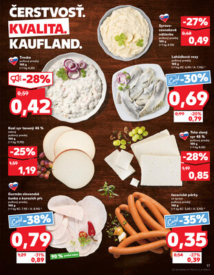 Kaufland 2.10. - 8.10. - Kaufland Michalovce (Humenská cesta)