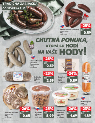 Kaufland 2.10. - 8.10. - Kaufland Michalovce (Humenská cesta)