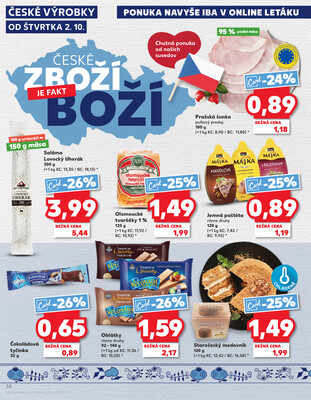 Kaufland 2.10. - 8.10. - Kaufland Michalovce (Humenská cesta)