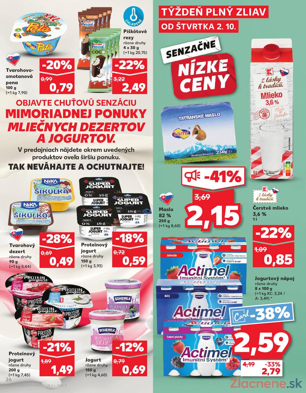 Leták Kaufland - Kaufland 2.10. - 8.10. - Kaufland Piešťany - strana 26