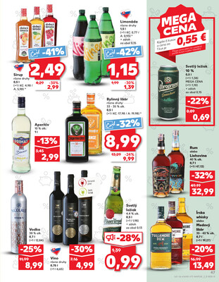 Kaufland 2.10. - 8.10. - Kaufland Piešťany