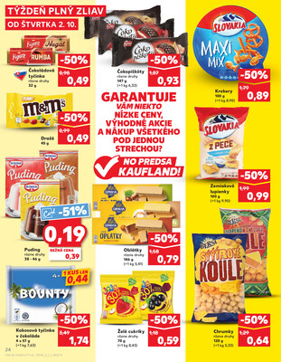Kaufland 2.10. - 8.10. - Kaufland Zlaté Moravce