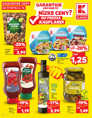 Kaufland 2.10. - 8.10. - Kaufland Trnava - Nová ul.