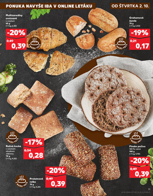 Kaufland 2.10. - 8.10. - Bratislava-Patrónka