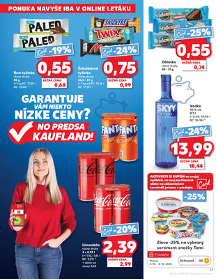Kaufland 2.10. - 8.10. - Bratislava-Patrónka