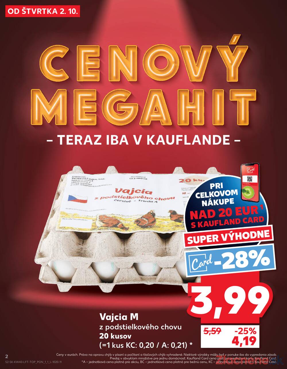 Leták Kaufland - Kaufland 2.10. - 8.10. - Kaufland Martin - strana 2