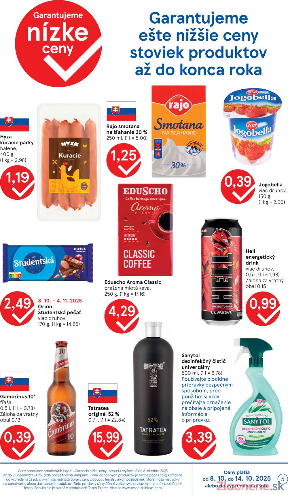 Leták Tesco - Tesco malé hypermarkety od 8.10. do 14.10.2025 - strana 5
