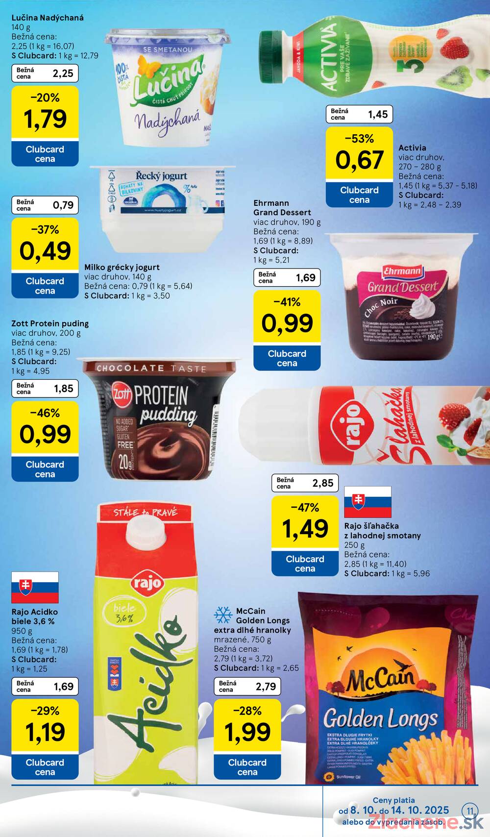 Leták Tesco - Tesco malé hypermarkety od 8.10. do 14.10.2025 - strana 11 Leták Tesco - Tesco malé hypermarkety od 8.10. do 14.10.2025 - strana 11