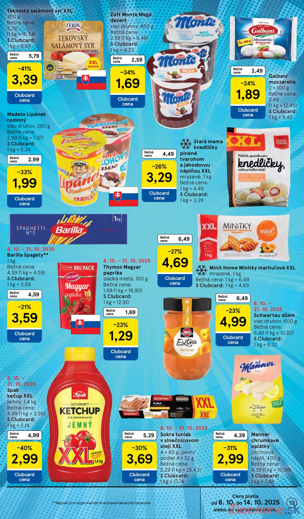 Leták Tesco - Tesco malé hypermarkety od 8.10. do 14.10.2025 - strana 19