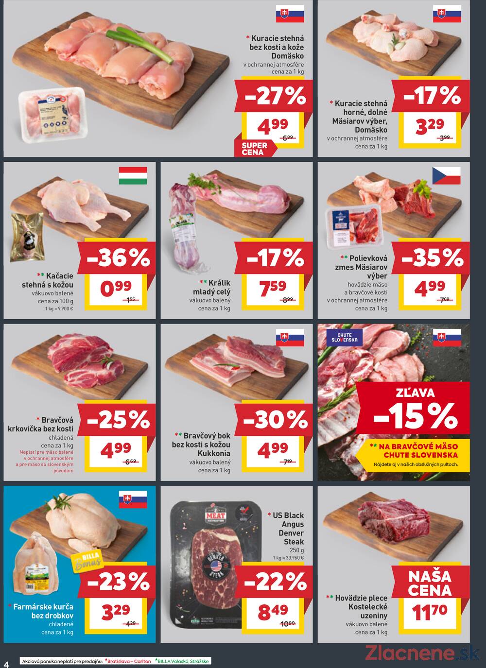 Leták Billa - Billa od 8.10. do 14.10.2025 - strana 4