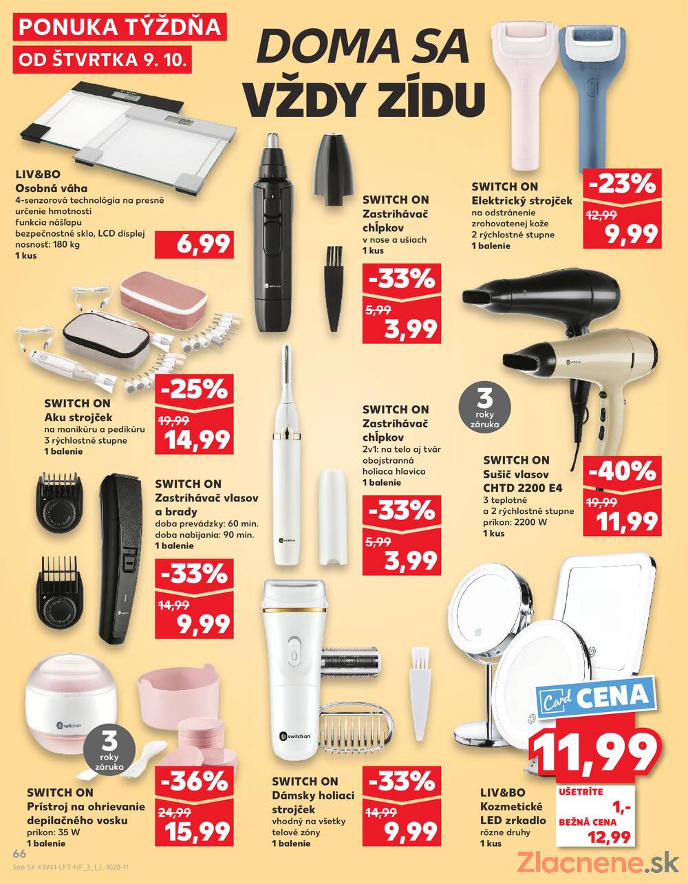 Leták Kaufland - Kaufland 9.10. - 15.10. - Kaufland Bytča - strana 66