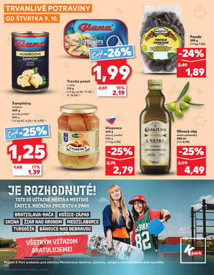 Kaufland 9.10. - 15.10. - Kaufland Bytča