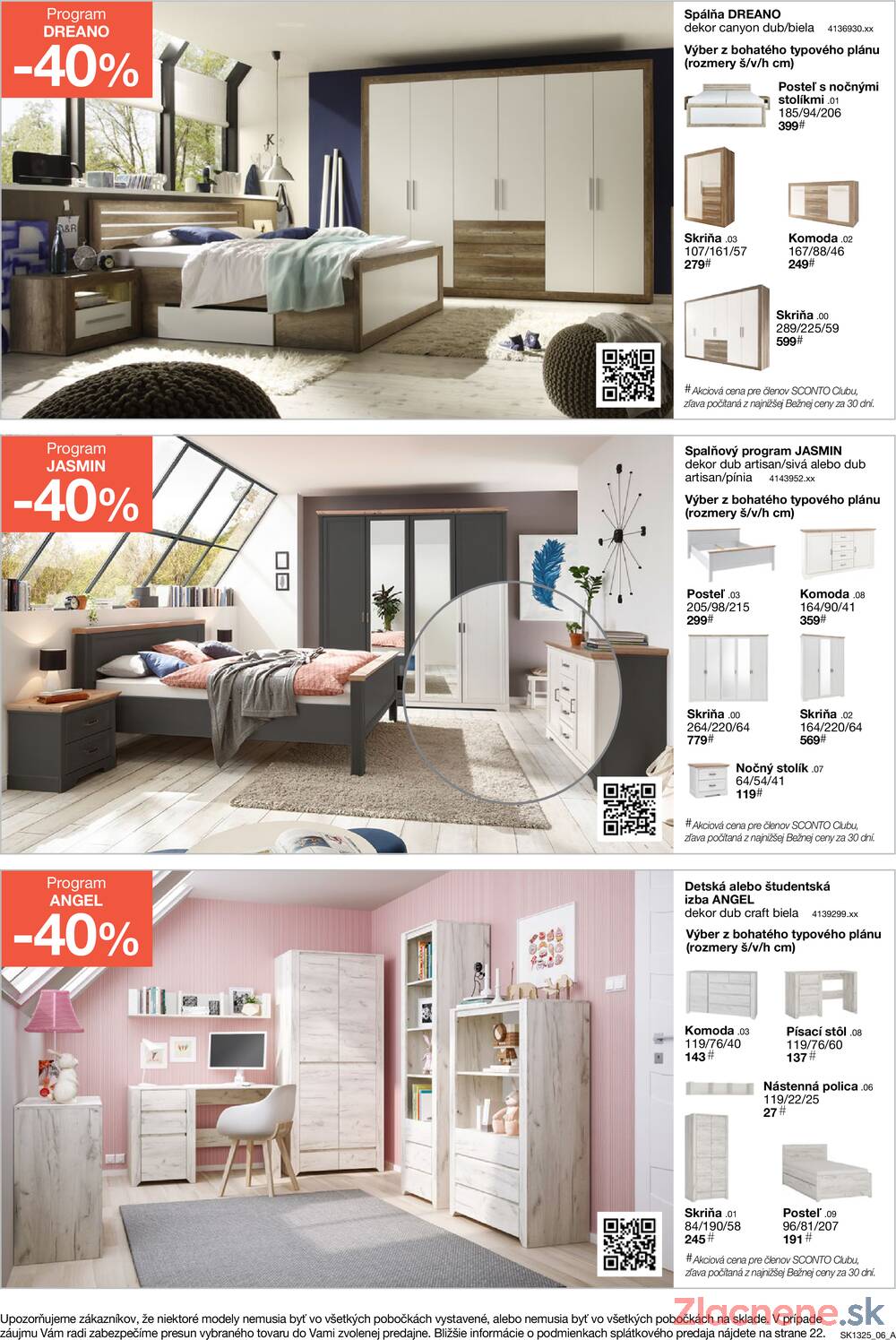 Leták SCONTO nábytok
		  platný do 4.11.2025 - strana 6