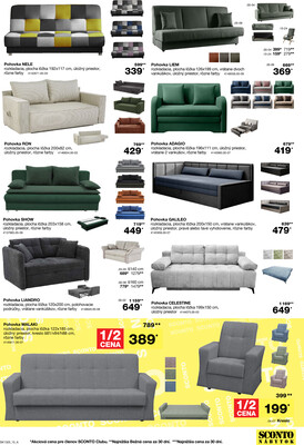 Leták SCONTO nábytok
		  platný do 4.11.2025 - strana 15