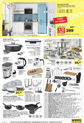 Leták SCONTO nábytok
		  platný do 4.11.2025 - strana 23