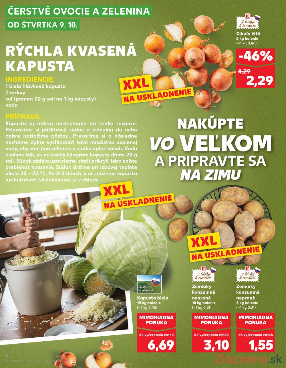 Leták Kaufland - Kaufland 9.10. - 15.10. - Kaufland Poprad - Jiřího Wolkera - strana 6