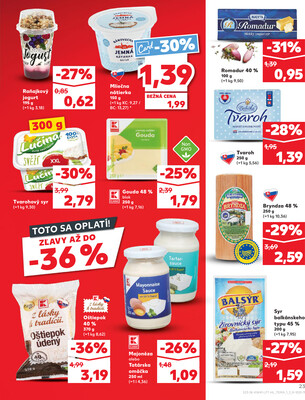 Kaufland 9.10. - 15.10. - Kaufland Veľký Meder