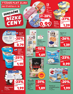 Kaufland 9.10. - 15.10. - Kaufland Veľký Meder