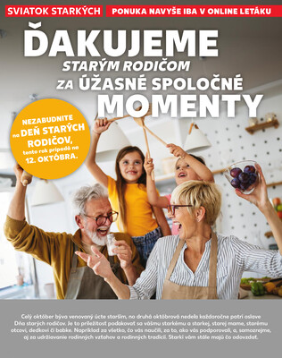Kaufland 9.10. - 15.10. - Kaufland Veľký Meder