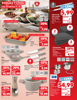 Kaufland 9.10. - 15.10. - Kaufland Veľký Meder