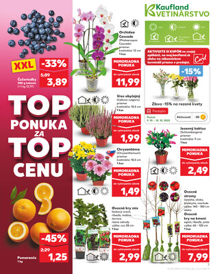 Kaufland 9.10. - 15.10. - Kaufland Trnava - Nová ul.