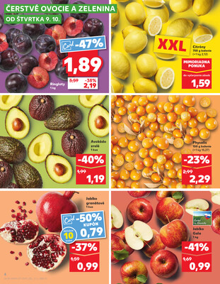 Kaufland 9.10. - 15.10. - Kaufland Bratislava - Nové Mesto