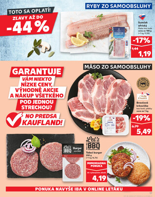 Kaufland 9.10. - 15.10. - Kaufland Bratislava - Nové Mesto