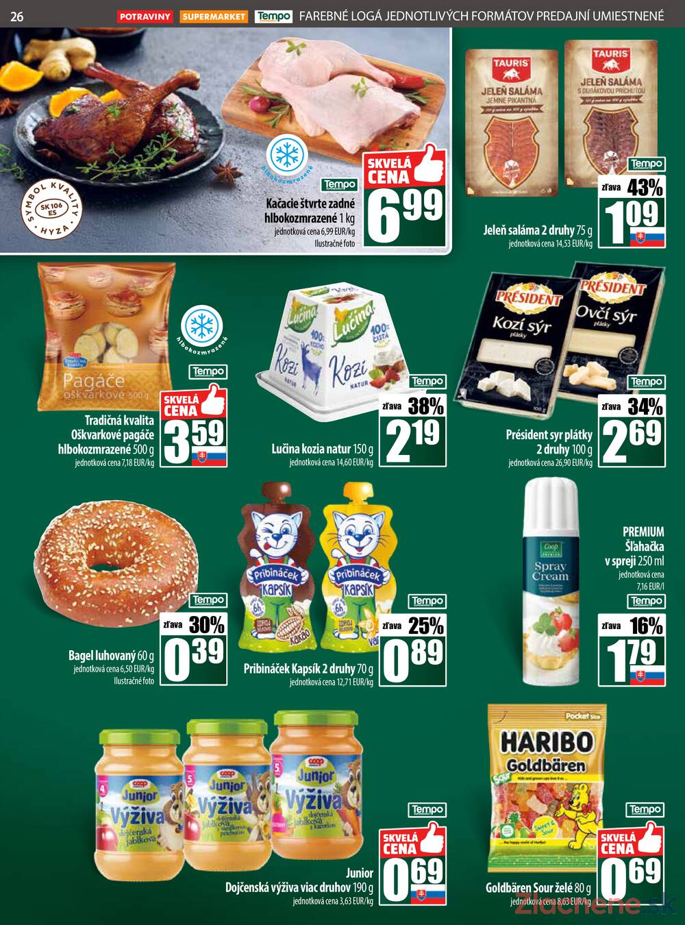 Leták COOP Jednota Slovensko - COOP do 15.10. - strana 26