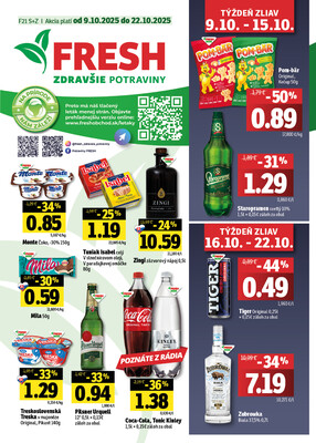 leták Fresh