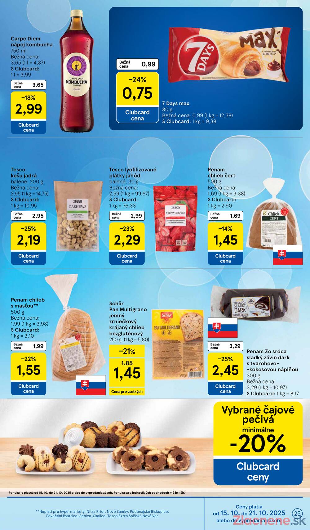 Leták Tesco - Tesco malé hypermarkety od 15.10. do 21.10.2025 - strana 25 Leták Tesco - Tesco malé hypermarkety od 15.10. do 21.10.2025 - strana 25