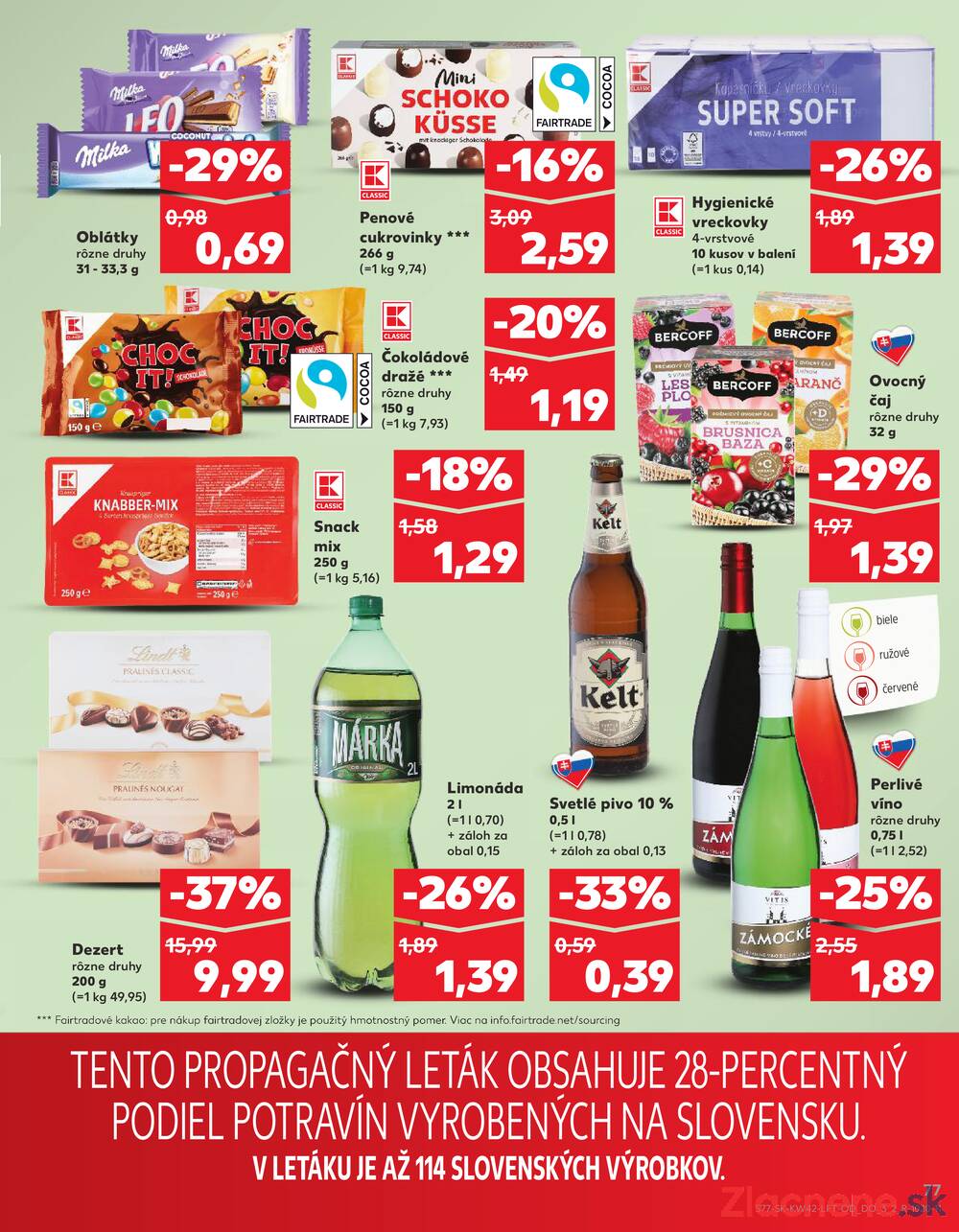 Leták Kaufland - Kaufland 16.10. - 22.10. - Kaufland Tvrdošín - strana 77