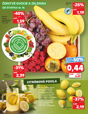 Kaufland 16.10. - 22.10. - Kaufland Tvrdošín