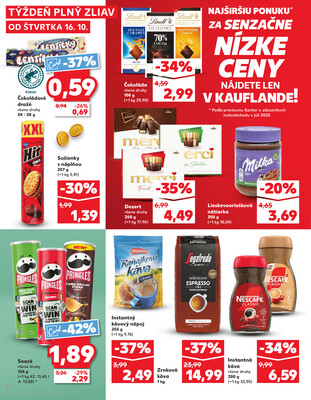 Kaufland 16.10. - 22.10. - Kaufland Tvrdošín