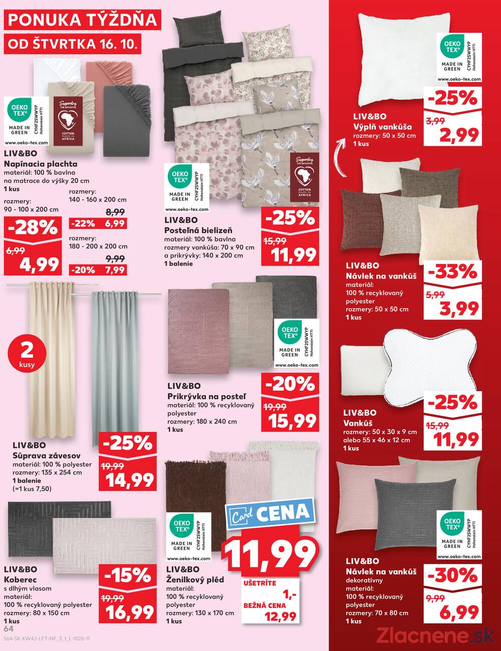 Leták Kaufland - Kaufland 16.10. - 22.10. - Kaufland Detva - strana 64
