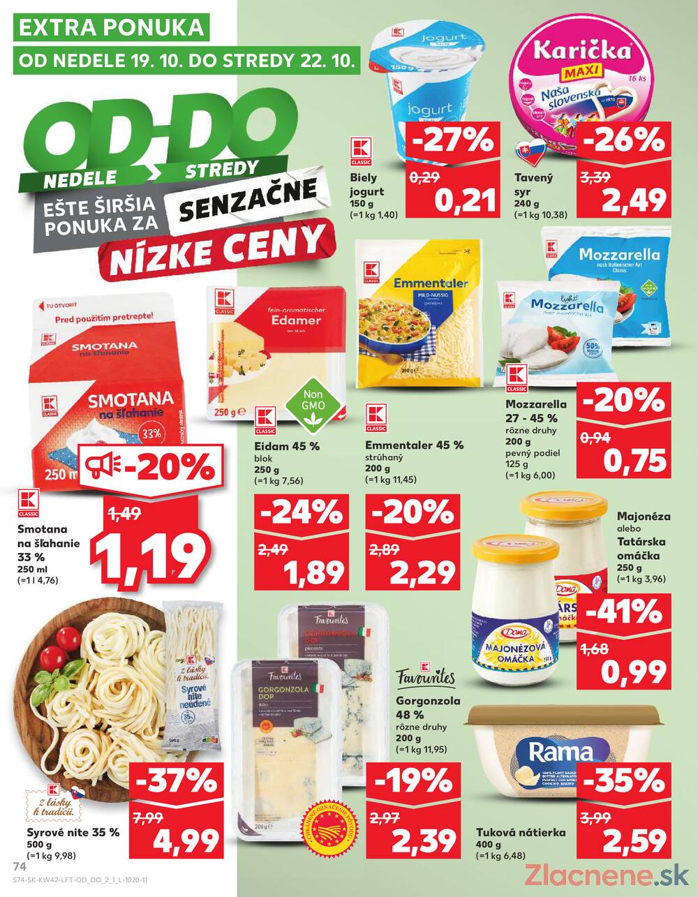 Leták Kaufland - Kaufland 16.10. - 22.10. - Kaufland Detva - strana 74