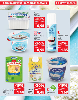 Kaufland 16.10. - 22.10. - Kaufland Detva