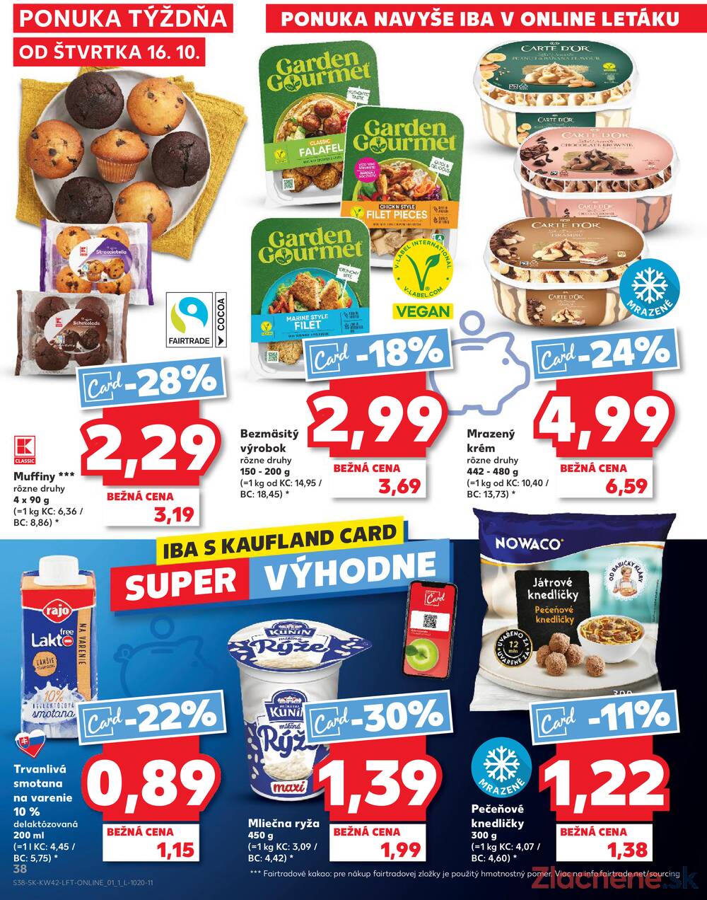 Leták Kaufland - Kaufland 16.10. - 22.10. - Kaufland Bytča - strana 38