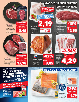 Kaufland 16.10. - 22.10. - Kaufland Bytča