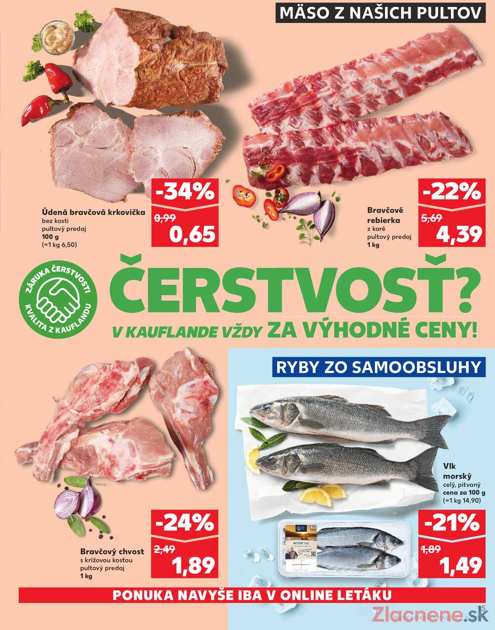 Leták Kaufland - Kaufland 16.10. - 22.10. - Kaufland Bratislava - Podunajské Biskupice - strana 15