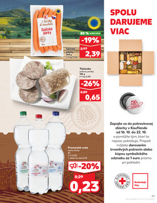 Kaufland 16.10. - 22.10. - Bratislava-Patrónka