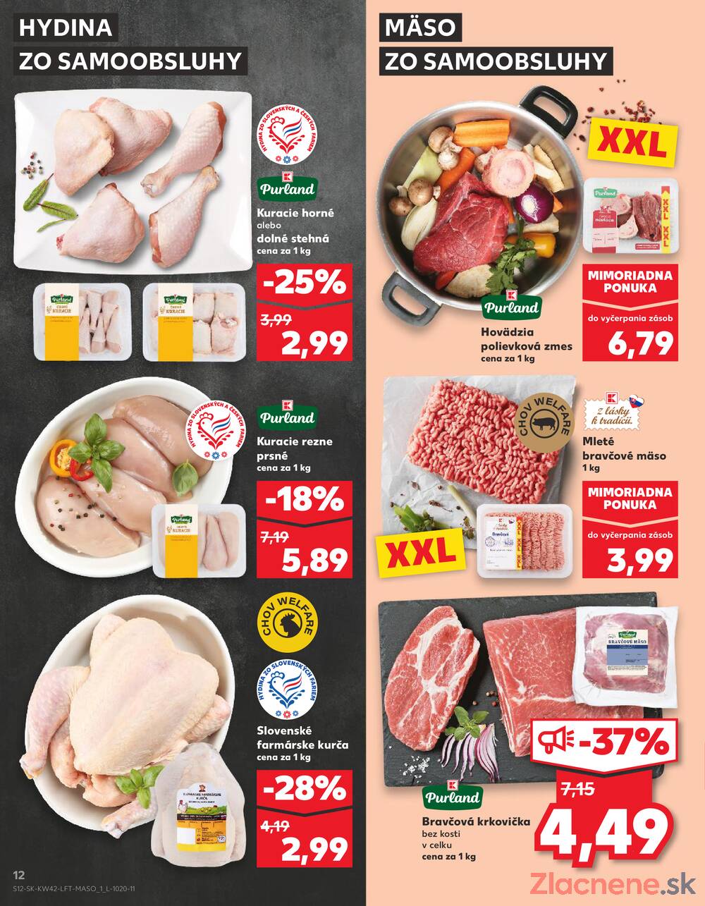 Leták Kaufland - Kaufland 16.10. - 22.10. - Kaufland Šamorín-Mliečno - Krajinská cesta - strana 12